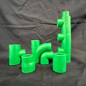 Widely Used Multi-purpose White/grey/green Ppr Pipes and Fittings in a Full Range of Sizes and Specifications