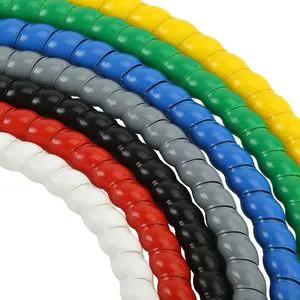 Shuolin HPS Corrugated Pipe PE Conduit Open Wire Cable Insulation Flame-retardant Protective Sleeve 1kV Rated