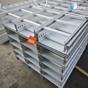 Aluminium Cable Tray Weight Solid Bottom Cable Tray With Cover