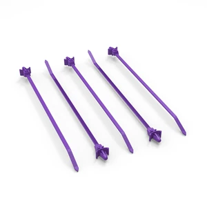 Cable Tie Manufacturer Loose Lock Threaded Cable Ties, Anti-slip Design, for Home Appliance Production & Assembly Line