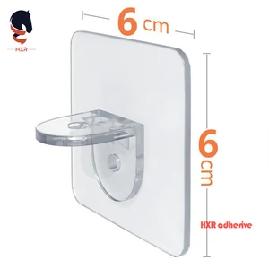 Seamless Partition Layer Load-Bearing Holders Nail-Free Adhesive Hooks with Bracket