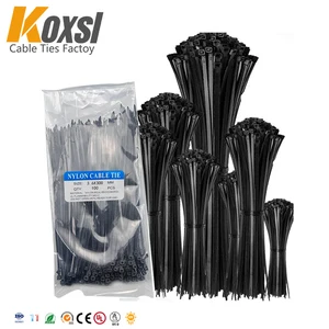 China Supplier Self-Locking Eco-Friendly Nylon PA66 Cable Ties 300mm 7.6mm