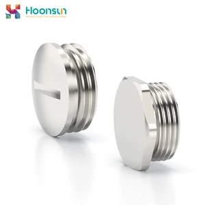 Quick-Install Metal End Caps Push-Fit Design Tool-Free Sealing for Temporary Pipe Closure Construction Maintenance-Cable Glands