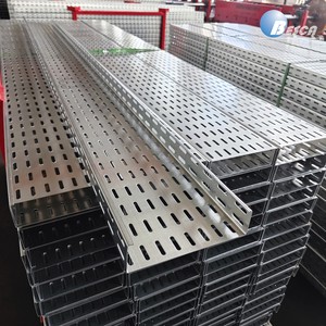 Cable Assemblies Slotted Cable Tray OEM Galvanized Cable Tray Cover