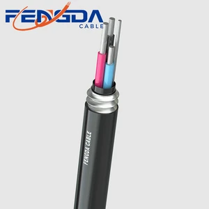 Fengda TECK90 Stranded Aluminum Conductor XLPE Aluminum Armored Cable Rated for Petrochemical