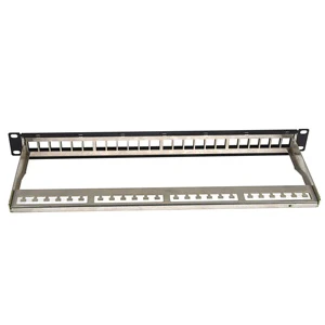 patch panel, patch panel blank, 24 port patch panel