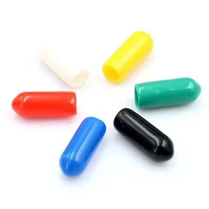 Plastic 12mm Size Switch Caps Toggle Switch Tip Miniature Mini Bat Toggle Switch Cable End Caps