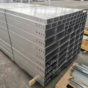 Lightweight Aluminum Alloy Cable Tray, Custom Size Available for Coastal Engineering Cable Wiring Installation