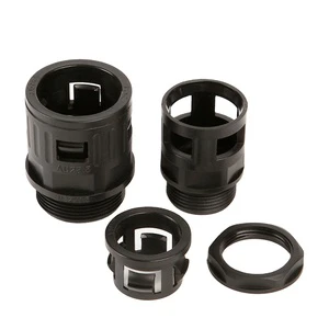 Free Sample Plastic Conduit Union Corrugated Tube Connectors Conduit Glands PE AD34.5