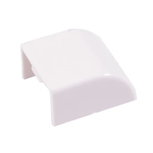 Hot Sale PVC Slotted End Cap Fitting for Electrical Trunking Fitting for Cable Trunking and Wiring Ducts Made From Plastic