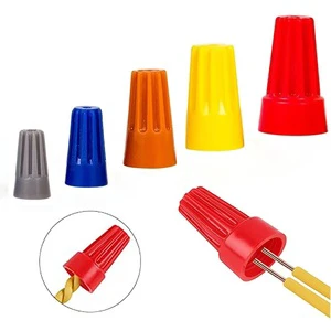 Manufacturer Wholesale 100/200/500 Pack 14-6 AWG Closed End Winged Electrical Wire End Connectors Caps Bulk