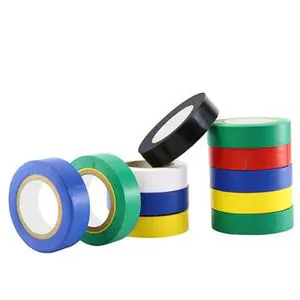 PVC Vinyl Electrical Tape Wire Harness Wrapping Tape Self Adhesive PVC Insulating Tape for Insulation Electrical Wire