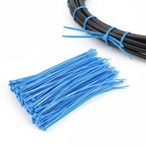 Self Locking Nylon Cable Tie Black High Strength Anti-aging Cable Tie Plastic Tensioner Binding Fixed Cable Thickened 4.8*300mm