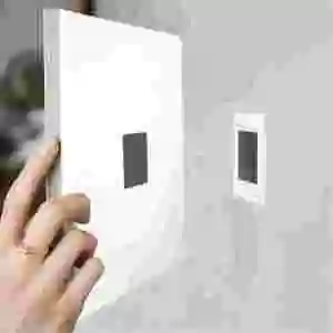 Industrial Permanent Rubber Magnetic Sheets Adhesive Plate Frame Holders Wall Mounting Kit Soft Rubber Magnets Wall Mount Metal