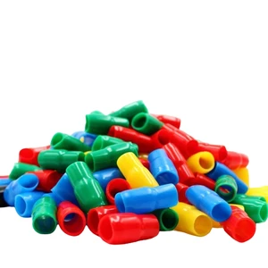 PVC Insulating Sheath Flame Retardant Cable End Cap Vinyl Wire End Caps for Cable Lugs Electric Terminals
