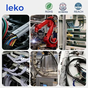 Cable Management PVC Snap Wrap Data Center UL94-V0 Server Rack Wire Sleeve Button Tubing Durable