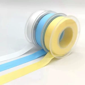 High-quality Colored PTFE Thread Seal Tape For Natural Gas, Pure PTFE, 0.2mm Thickness, Customizable Color And Size