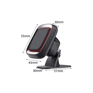 Custom Adhesive Magnet Base Rotating Dashboard Vehicle Compact Magnetic Phone Holder Mount Hand View Safe Magnetic Phone Holder