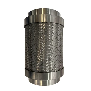DN 150 Stainless Steel 201 High Pressure Braided Hose Smooth Flexible Metal Pipe Fittings for High Temperature