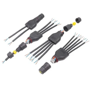 Quick Plug In Cable Connector 1 In 2 3 4 Out Y Shape Circuit Inline Splice Push In Fast Cable Connectors
