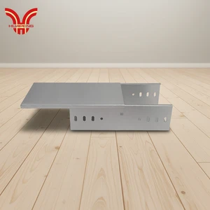 HUAPENG CE Certified Corrosion-Resistant Powder-Coated Ventilated Cable Cable Trunking For Commercial Complexes