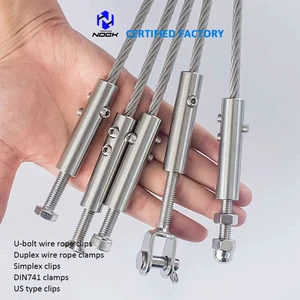 Corrosion Resistant 304 Stainless Steel U-bolt Clip For Mine Hoisting Oem Odm Custom Support Professional Rigging Choice