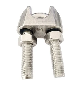 Wire Rope Clips SS316/SS304 Stainless Steel DIN741 Wire Cable Clamp