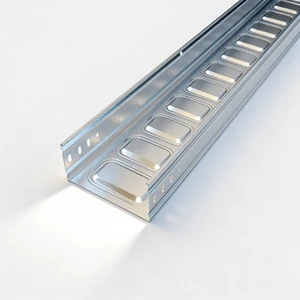 Industrial Grade Perforated Cable Tray Galvanized Steel Cable Support System With Project Price List
