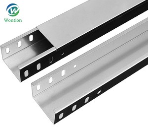 Galvanized cable tray / cable ladder
