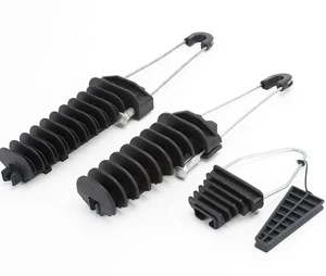 PA Tension Clamp For ADSS Fiber Cable Aerial Drop Wire Anchor Clamp Factory Direct Manufacturer Supply
