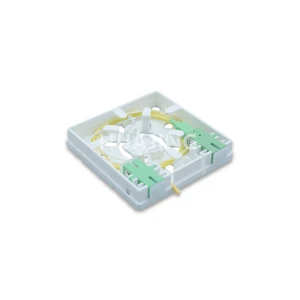 GPMB-B2 86 type OEM Outlet 2 ports Optic Fiber Face Plate anti-UV Fiber Patch Panel Roset 2 core