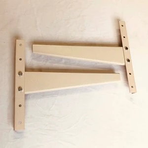 Multi-purpose 1HP DIY Wall Bracket 1.8mm - 2.0mm Thickness Heavy Duty Folding Shelf Support