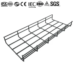 High Capacity Professional Hot Dip Galvanized Wire Mesh Cable Tray for Organized Wiring in Data Centers