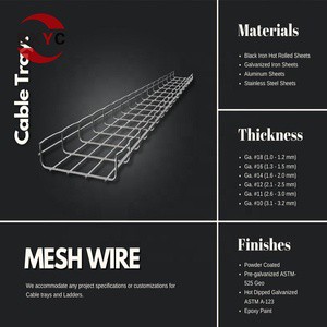 Cable Basket Tray for Server Room Wiring Flexible Installation and Easy Cable Management