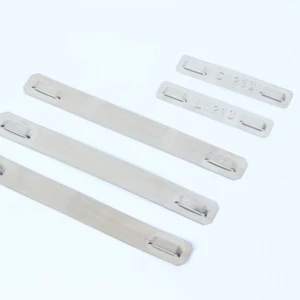 Color Durable Anti-oxidation Stainless Steel Self-Locking Barb-lock Cable Tie for Electrical Applications Wires Bundling