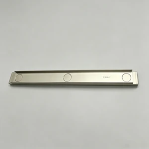 Custom Stainless Steel Aluminum U Shape Bracket CNC Bending Slotted Hole Mounting Support Bracket Sheet Metal Fabrication