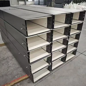 Alloy Ventilated Anti-corrosion Fireproof Cable Tray Low Noise Building Cabling with 200kg Load Capacity
