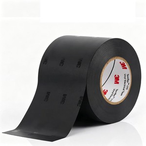 Industrial Grade PVC Electrical Insulating Tape 170 High Temp Resistant Waterproof Black Flame Retardant Wire Insulation Tape