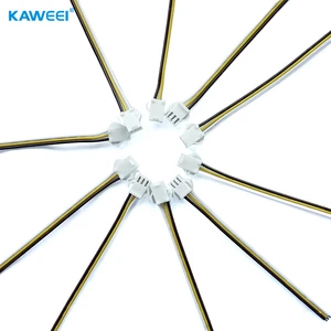 Customized HSG 3Pin 2.5mm PVC Tinned Copper Wire Harness Cable Assembly for Electronic & Machine Equipment