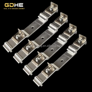 Factory Wholesale Metal Curtain Bracket S Fold Curtain Track Holder Bracket Double Ceiling Curtain Hanging Bracket