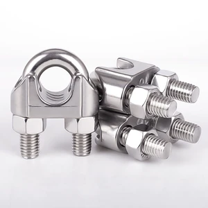 China Manufacturer Stainless Steel Wire Rope Cable Clip Clamp