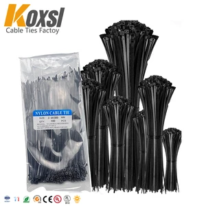Wholesale Industrial Cable Ties 200mm PA66 Plastic Fasteners 3.6mm Wide Flame Retardant Wire Straps From Source Factory 100pcs