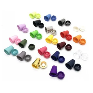 Source Factory Plastic Cord Stop Tip Cap Aiglet Resin Bell Stopper Cordend Cord End