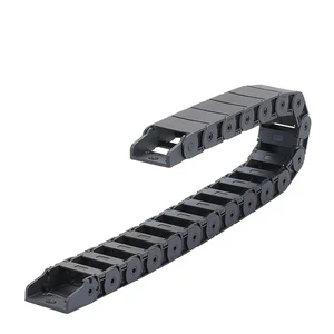 JFLO HI Flexible Nylon Cable Chain Drag Wire Tray 15mmX20 15X30 Construction Industries Plastic Cable Protector Tray Core Engine
