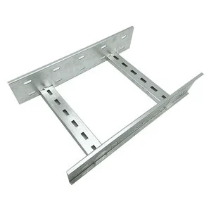 High Quality Professional 300mm Stainless Steel Hot-Dip Galvanized 16-Piece Cable Ladder Rack Tray For Data Center Cable Laying