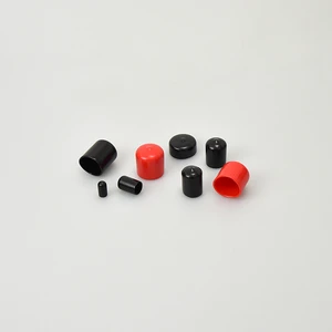 Pvc Tube Round Colourful Plastic Tube Bolt Pipe End Caps Plug Thread Rod End Protector