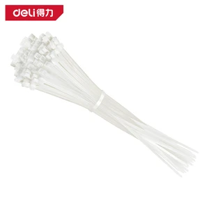 Deli DL506142 Nylon Plastic Cable Ties, Buckles, Strong Cable Ties, Wire Ties, Bindings, Retainers, Cable Ties high quality
