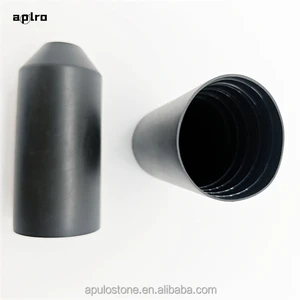 Aplro Custom Waterproof Wire Sleeve Thread Rubber End Caps Silicone for Tube Cable End Caps Cable Accessories Sealing End Caps