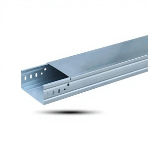 Large-Span Tray Cable Ladder Galvanized Cable Trays Powder-Coated Hot-Dip Galvanized Fire-Resistant for Various Types Buildings