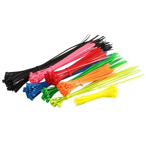 Self-Locking Cable Ties PA66 Nylon Zip Ties High Quality Cheap Price Hot Selling Black Green White Industrial Use